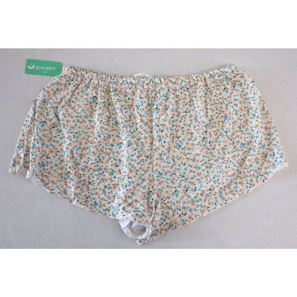 Honeydew Intimates 21617 Women's Sz M Cream Ditzy Floral Starlight Lounge Shorts - Picture 2 of 6